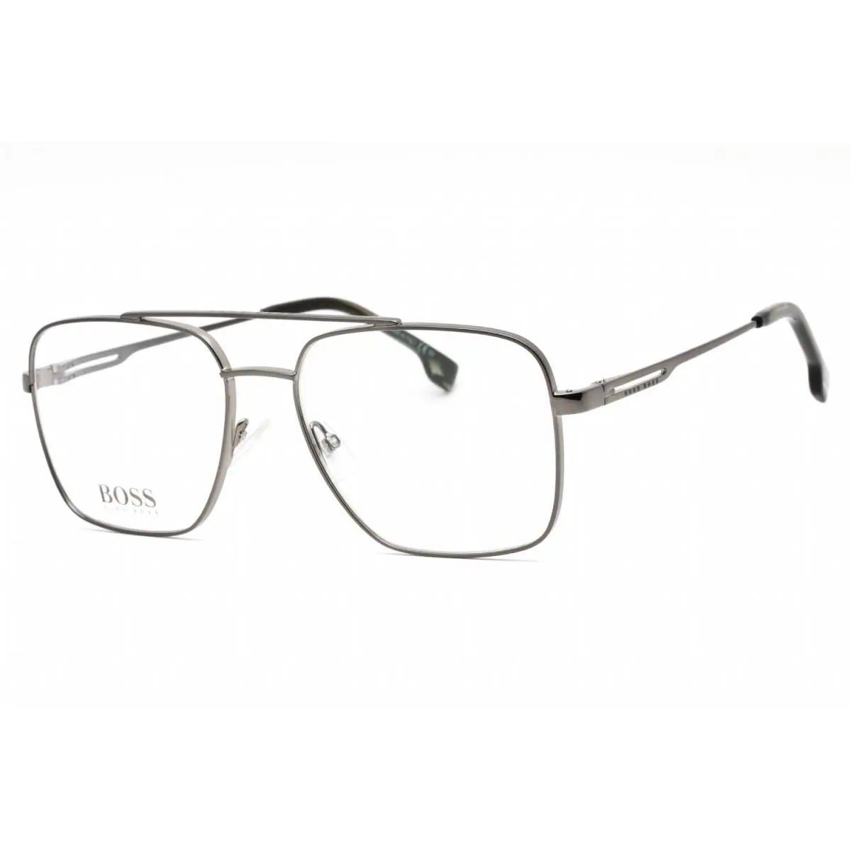 Hugo Boss HB1328-KJ1-57 Eyeglasses Frame Size 57mm 17mm 145mm Ruthenium Men 716