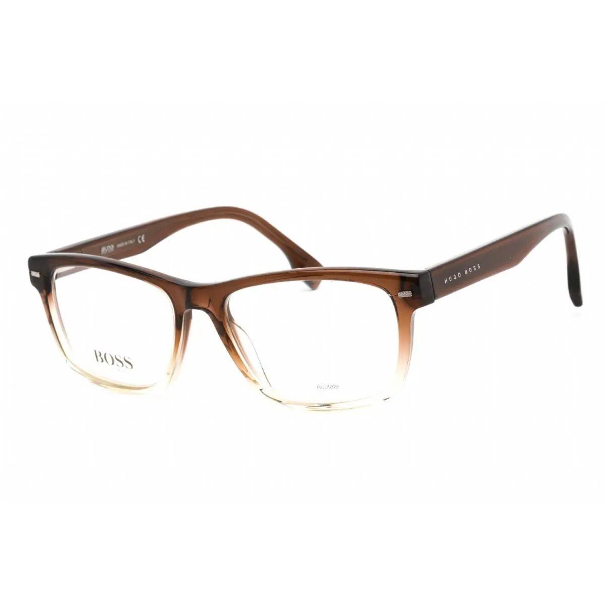 Hugo Boss HB1354-0MY-55 Eyeglasses Frame Size 55mm 18mm 145mm Brown Gradient Me