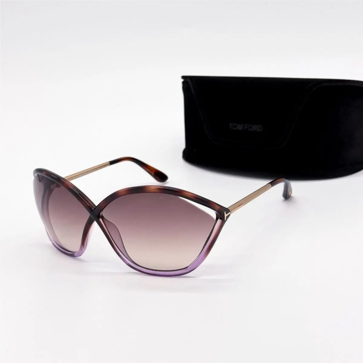 Tom Ford Bella TF529 56F Oversized Women Sunglasses FT0529/S