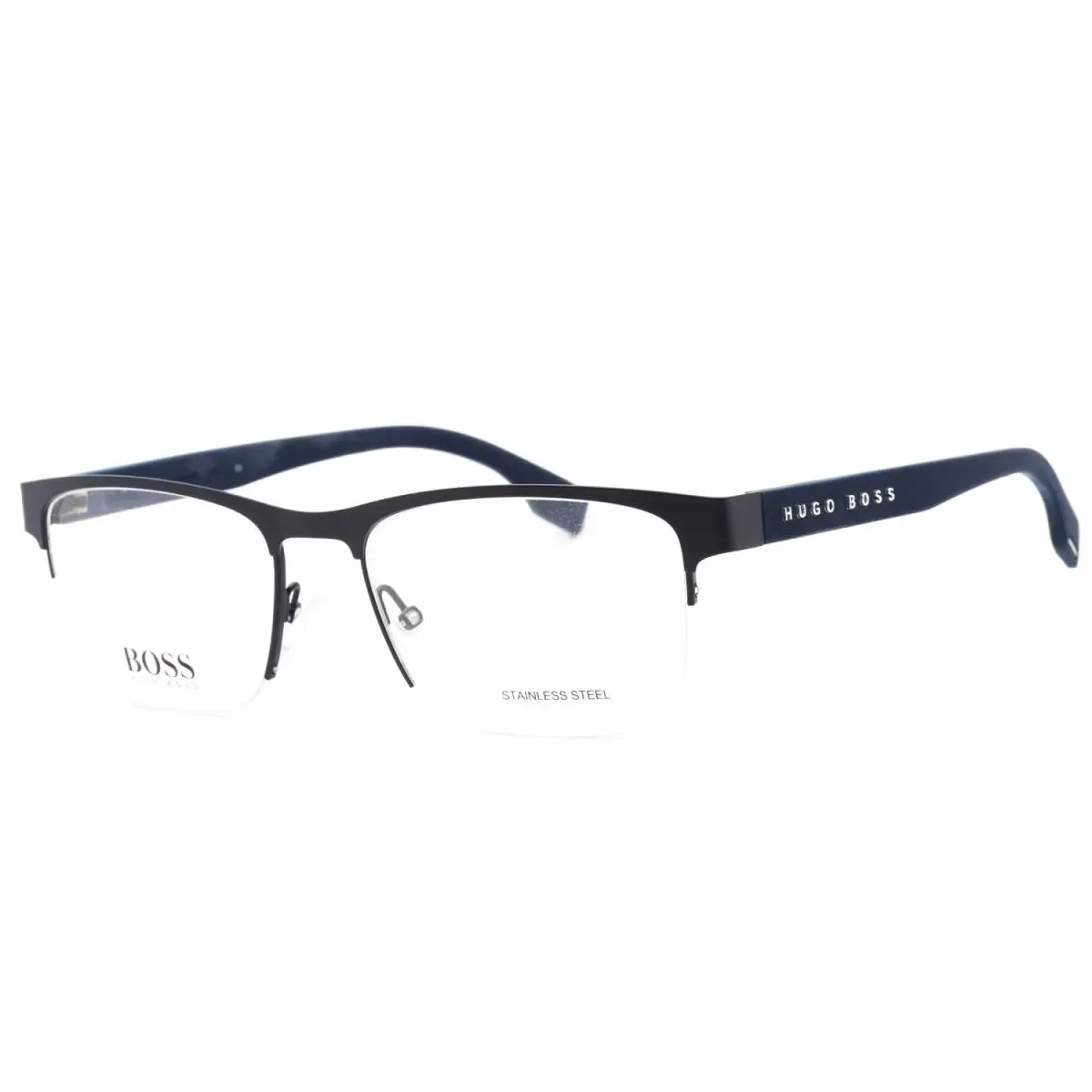 Hugo Boss HB1355-FLL-54 Eyeglasses Frame Size 54mm 18mm 145mm Blue Men 71673642