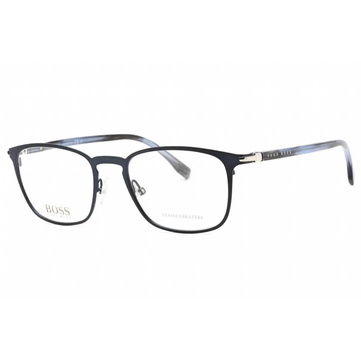 Hugo Boss HB1043-FLL-52 Eyeglasses Frame Size 52mm 19mm 145mm Blue Men 71673643