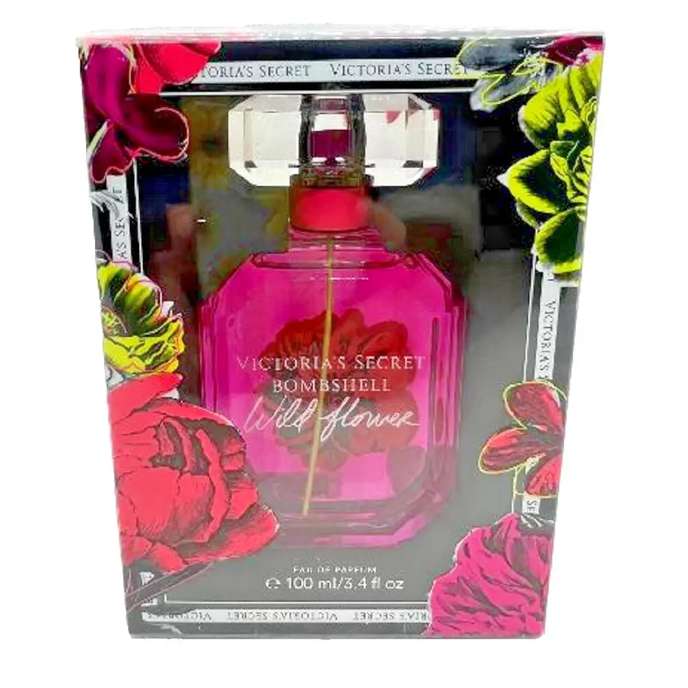 Victoria`s Secret Bombshell Wildflower Eau De Parfum Perfume Spray 3.4 Oz
