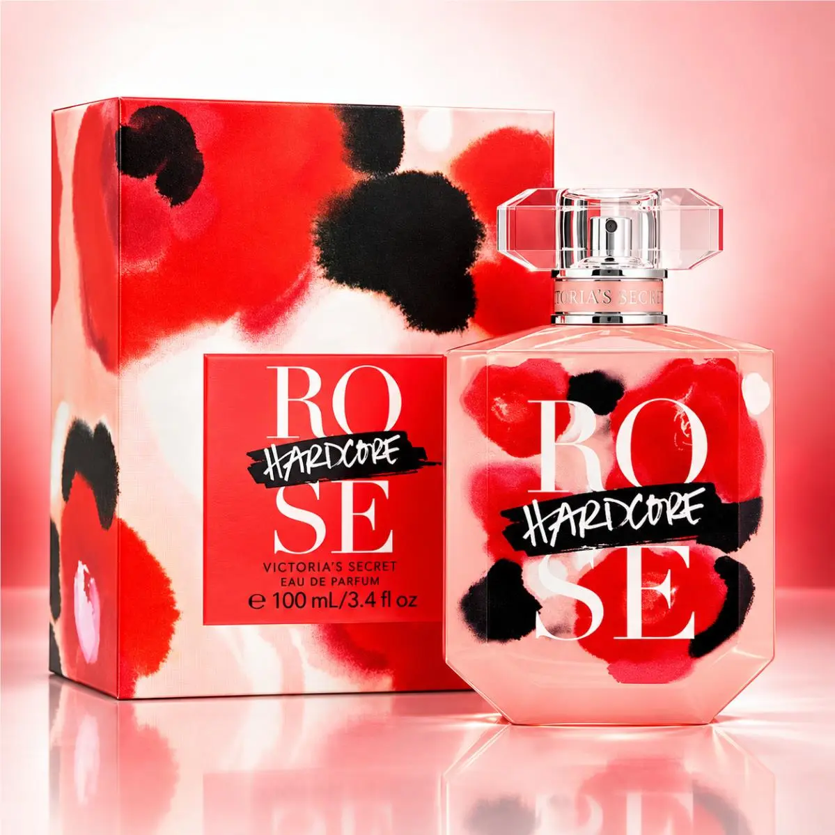Hardcore Rose Perfume Victoria`s Secret 3.4 Oz 100 ml Edp Eau De Parfum Spray