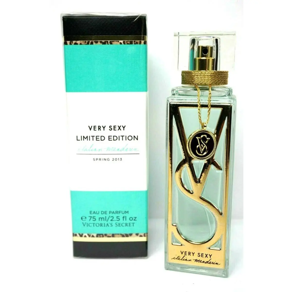 Victoria`s Secret Very Sexy Limited Edition Italian Mandar Perfume Parfum 2.5 OZ