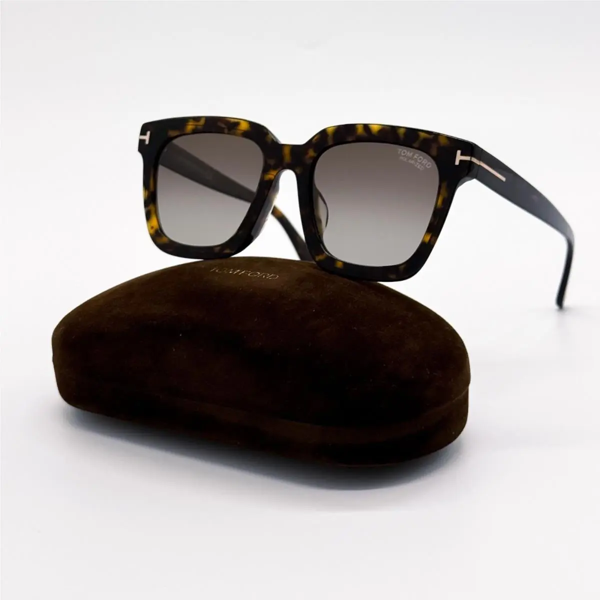 Tom Ford Sari TF690F 52H Polarized Havana/brown Women Eyewear FT0690/S
