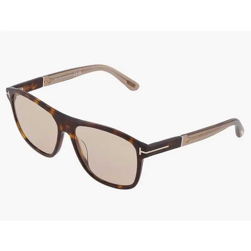 Tom Ford Men`s Dark Havana Frances Sunglasses FT1081 199 Case Card 58 15 145
