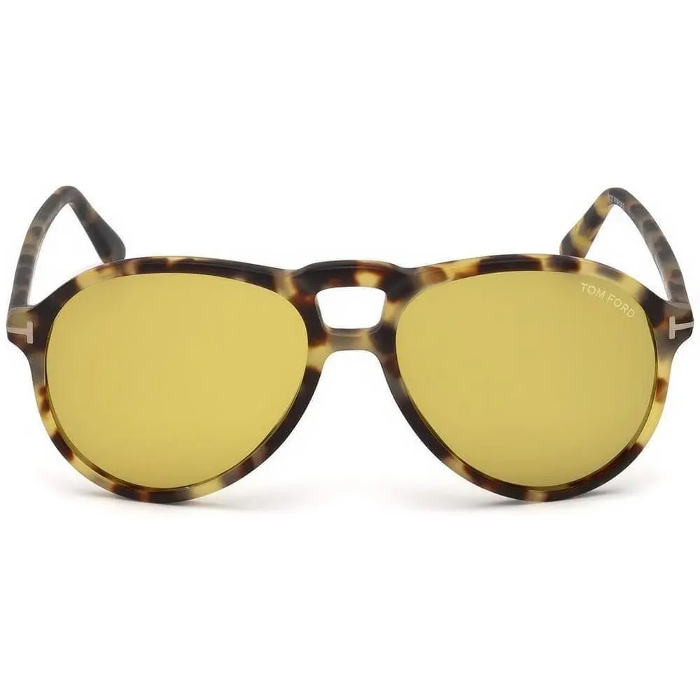 Tom Ford FT0645 55E 57 Lennon-02 Havana Sunglasses Brown Lens