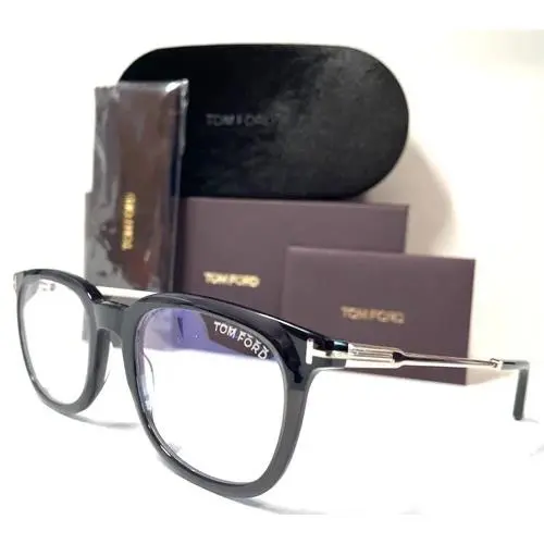 Tom Ford Eyeglasses TF5904-B 005 Shiny Black W/rose Gold Temples 50-21