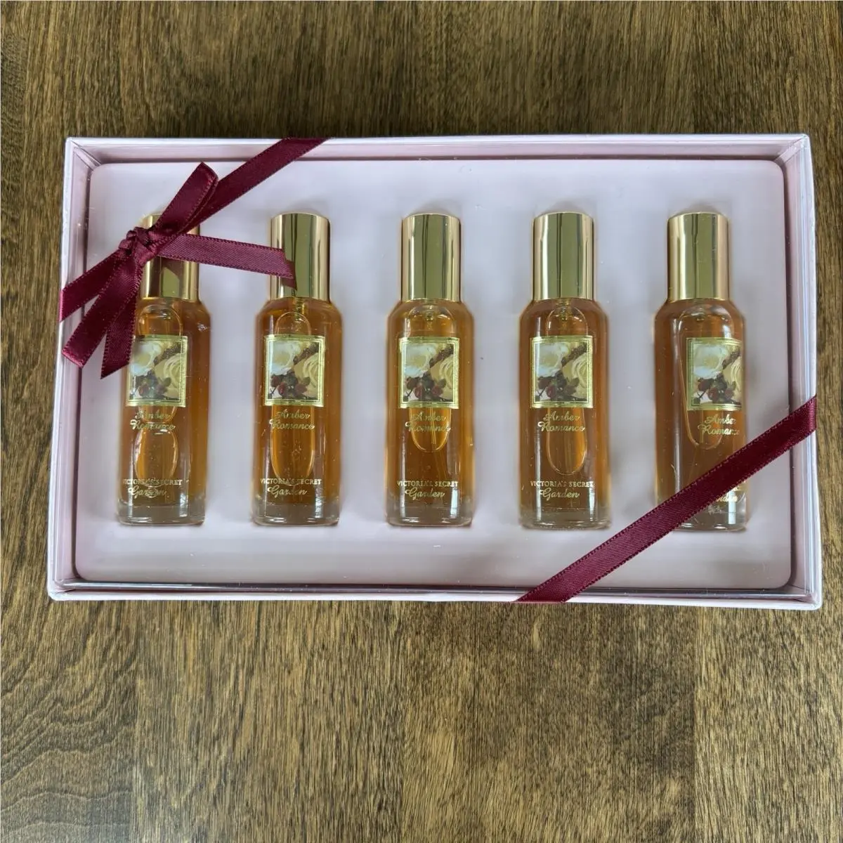 Victoria`s Secret Garden Amber Romance Gift Set Please Read