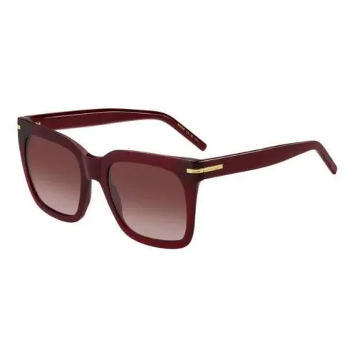 Boss 1656/S LHF3X 54-21-145 Burgundy W/ Pink