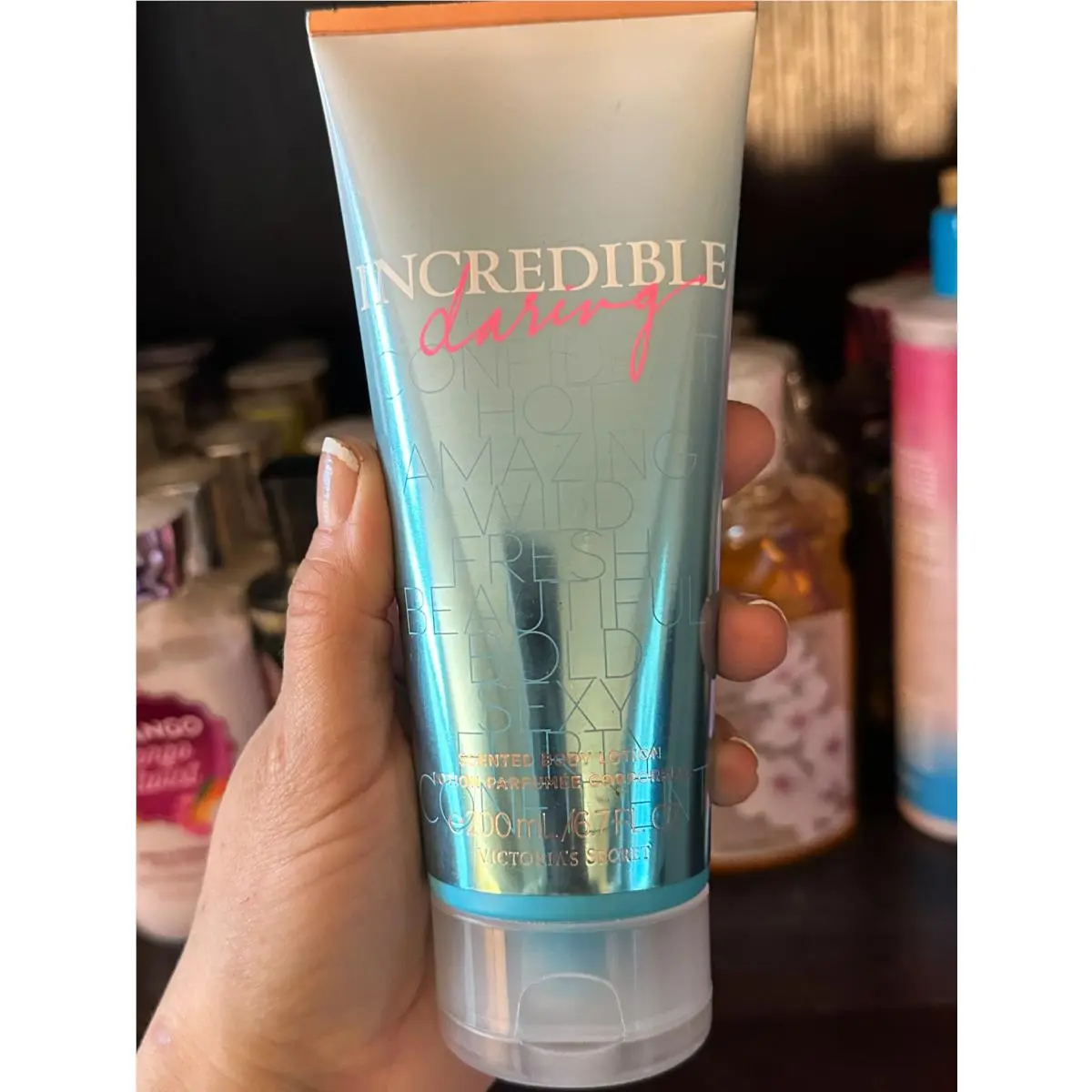 Victoria`s Secret Incredible Daring Fragrance Lotion Rare Htf