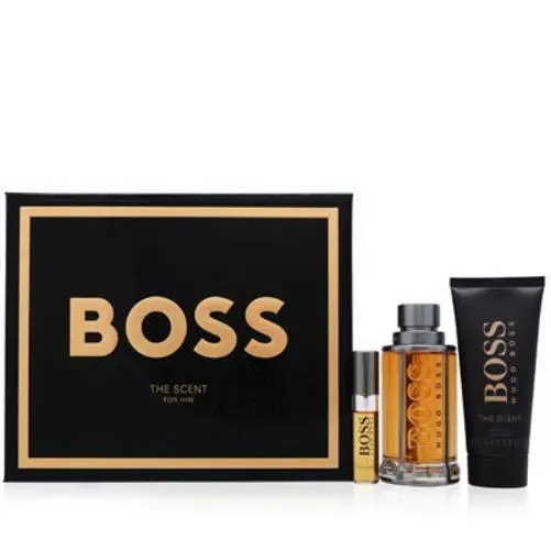 Hugo Boss The Scent Men 3-PC Perfume Fragrance Gift Set