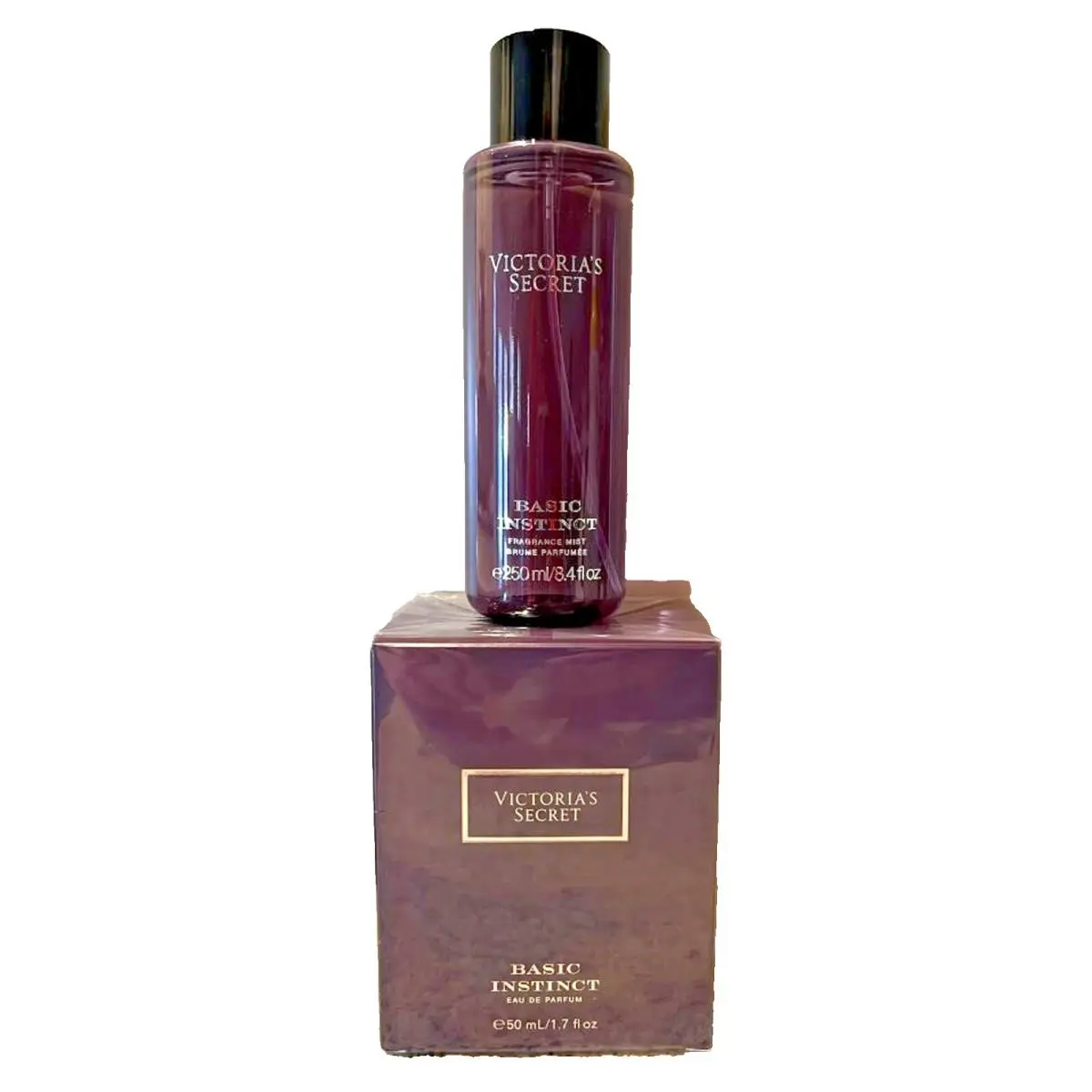 Victoria`s Secret Basic Instinct Fragrance Mist 8.4 Oz Eau De Parfum 1.7 Oz