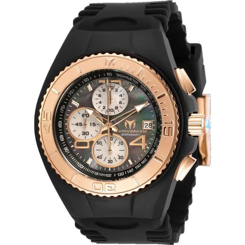 Technomarine Cruise Jellyfish Men`s 46mm Quartz VD57 Chronograph Watch TM-115350