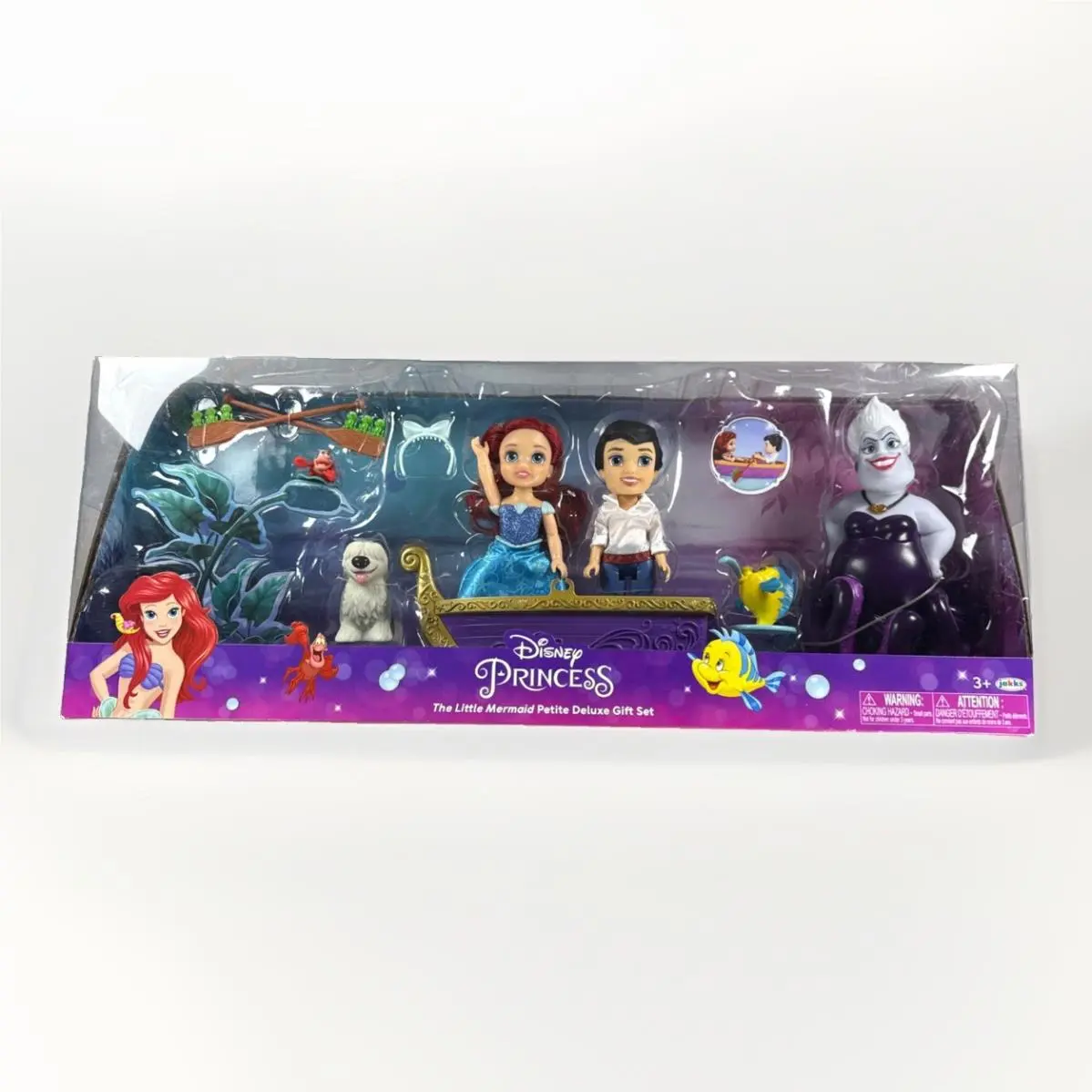 Disney Little Mermaid Petite Deluxe Gift Set Ariel Eric Ursula 2021