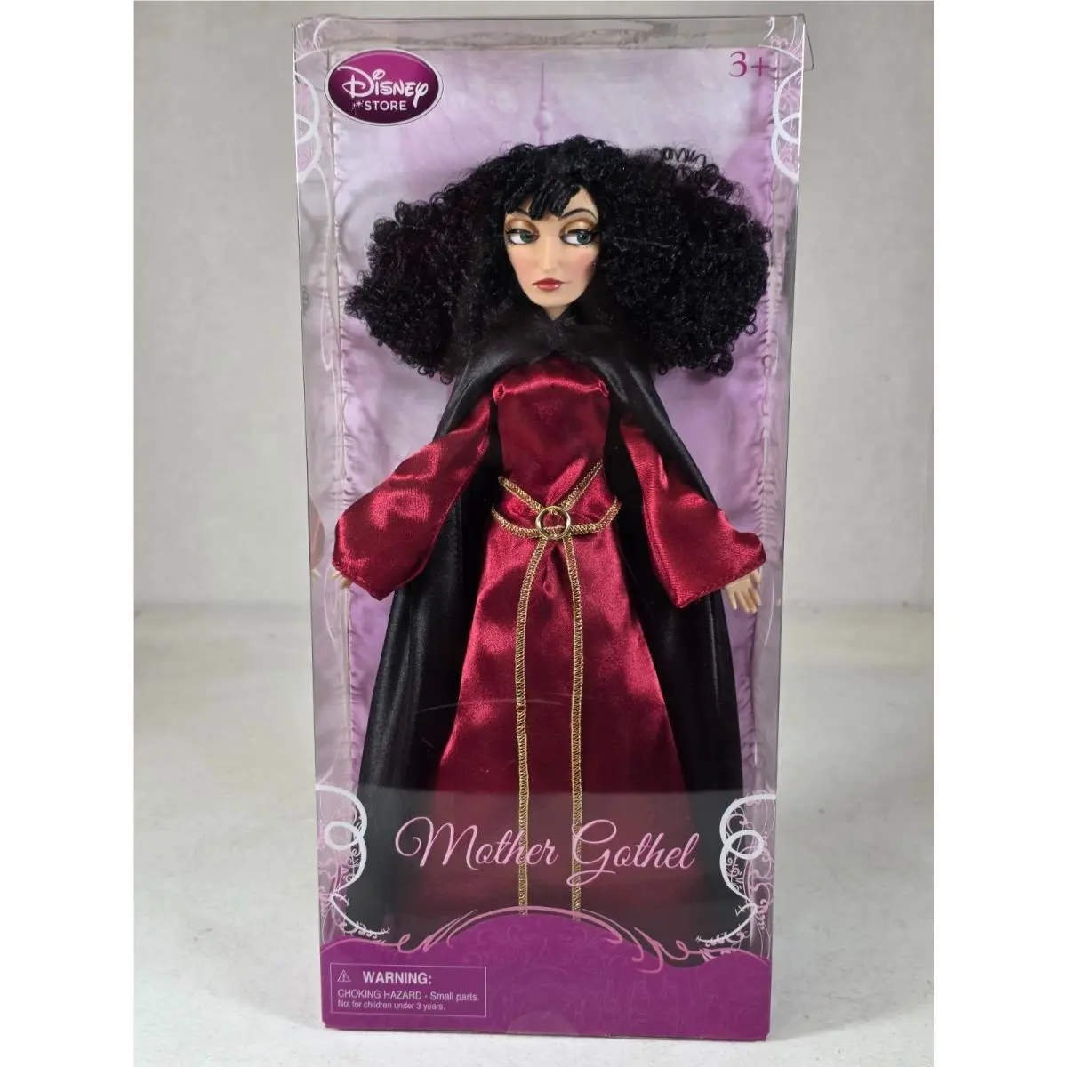 Disney Store Tangled Mother Gothel Doll Rapunzel Villain 12 Doll