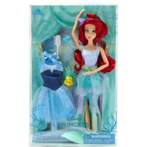 Ariel Disney Princess Ballet Doll The Little Mermaid 11 1/2 Dress Tutu Flounder