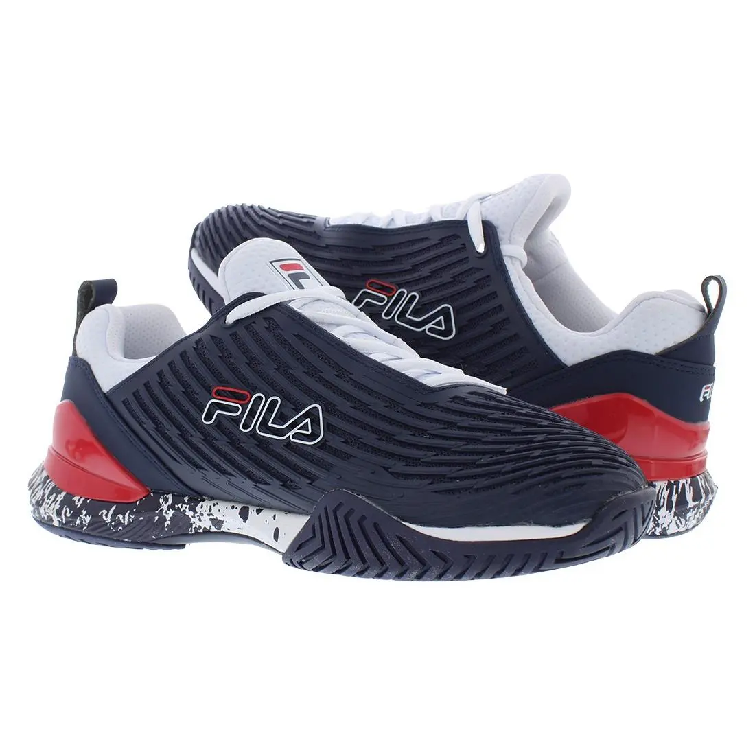 Fila shoes - White/Navy/Red, Main: White 5