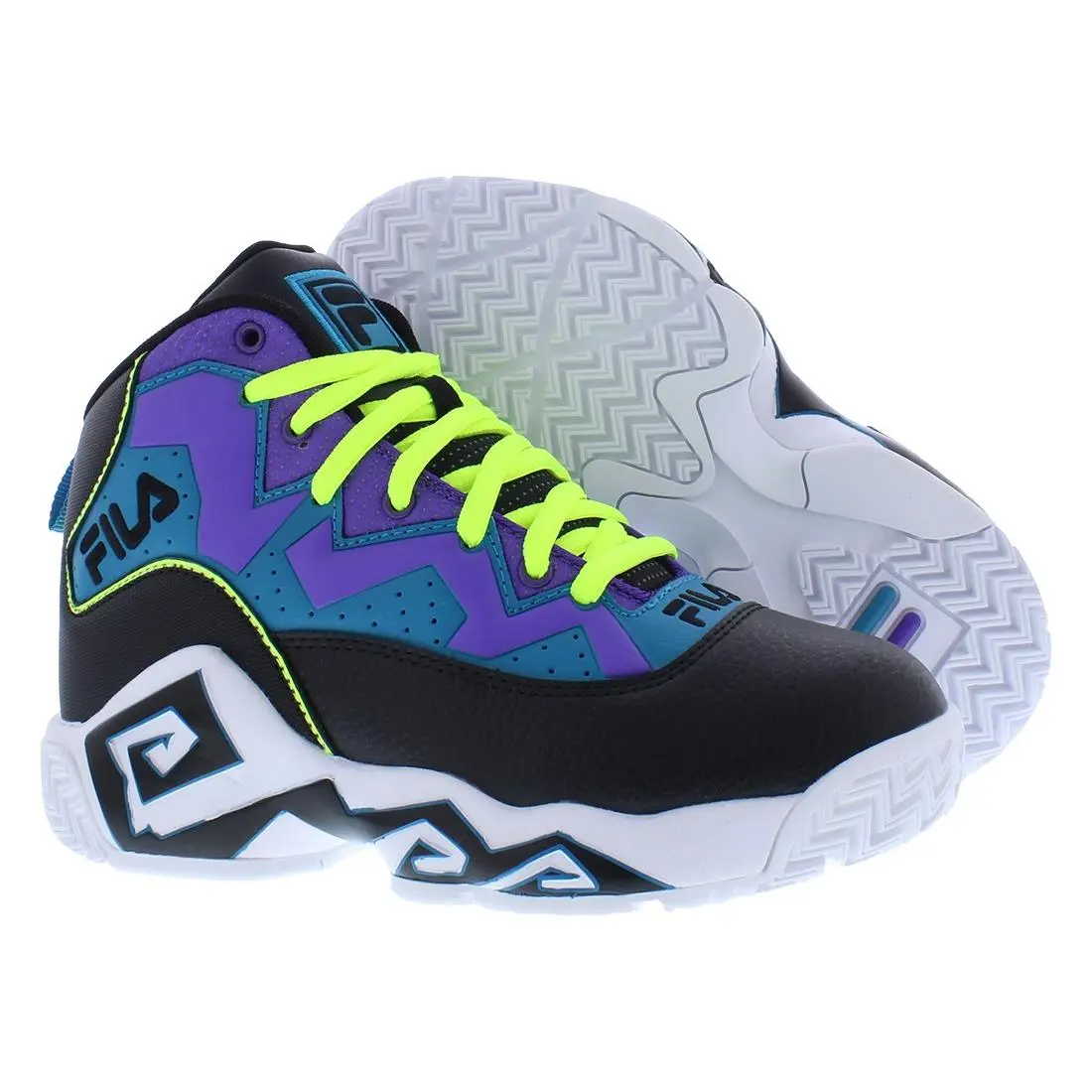 Fila shoes - 3BM01912043 - 3BM01912043 - Black/Tea/Purple, Main: Multi-Colored 4