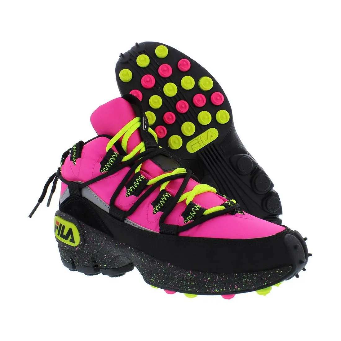 Fila shoes - Pink/Black, Main: Pink 4