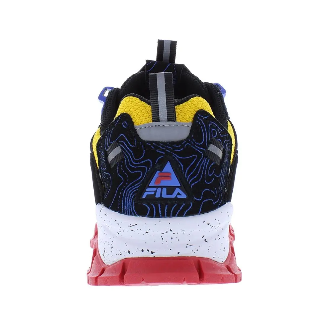 Fila shoes - Black/Blue/Yellow, Main: Black 7