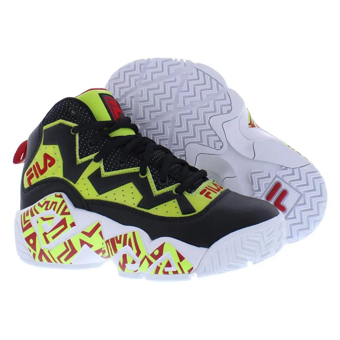 Fila shoes - 3BM01864607 - 3BM01864607 - Black/Lime, Main: Multi-Colored 4