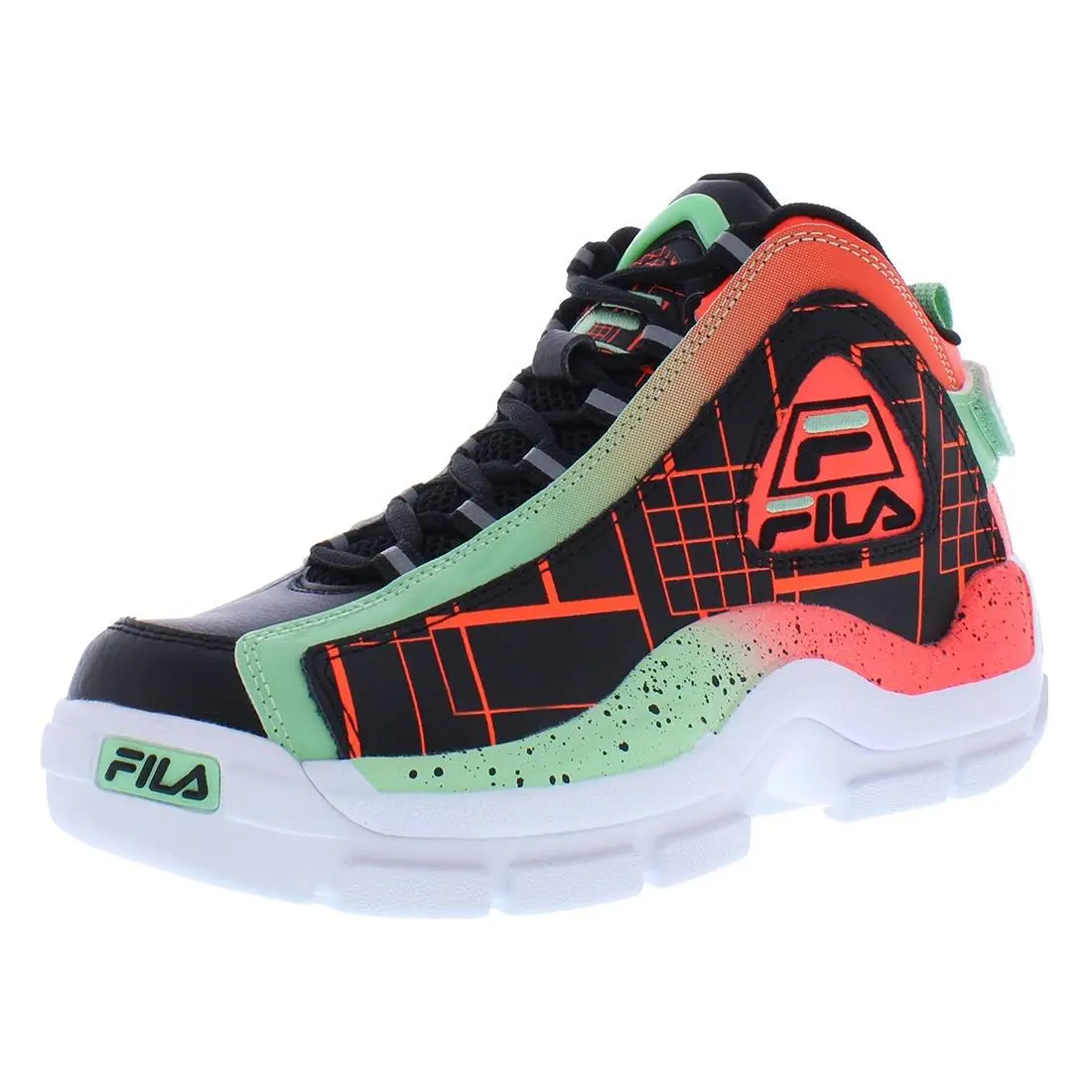 Fila shoes - 3BM01751034 - 3BM01751034 - Black/Orange/Green, Main: Multi-Colored 0