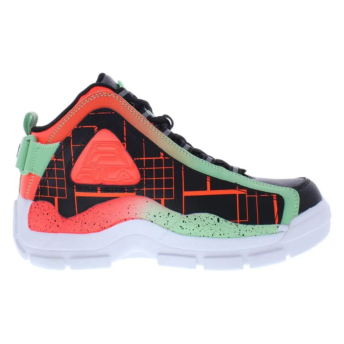 Fila shoes - 3BM01751034 - 3BM01751034 - Black/Orange/Green, Main: Multi-Colored 1