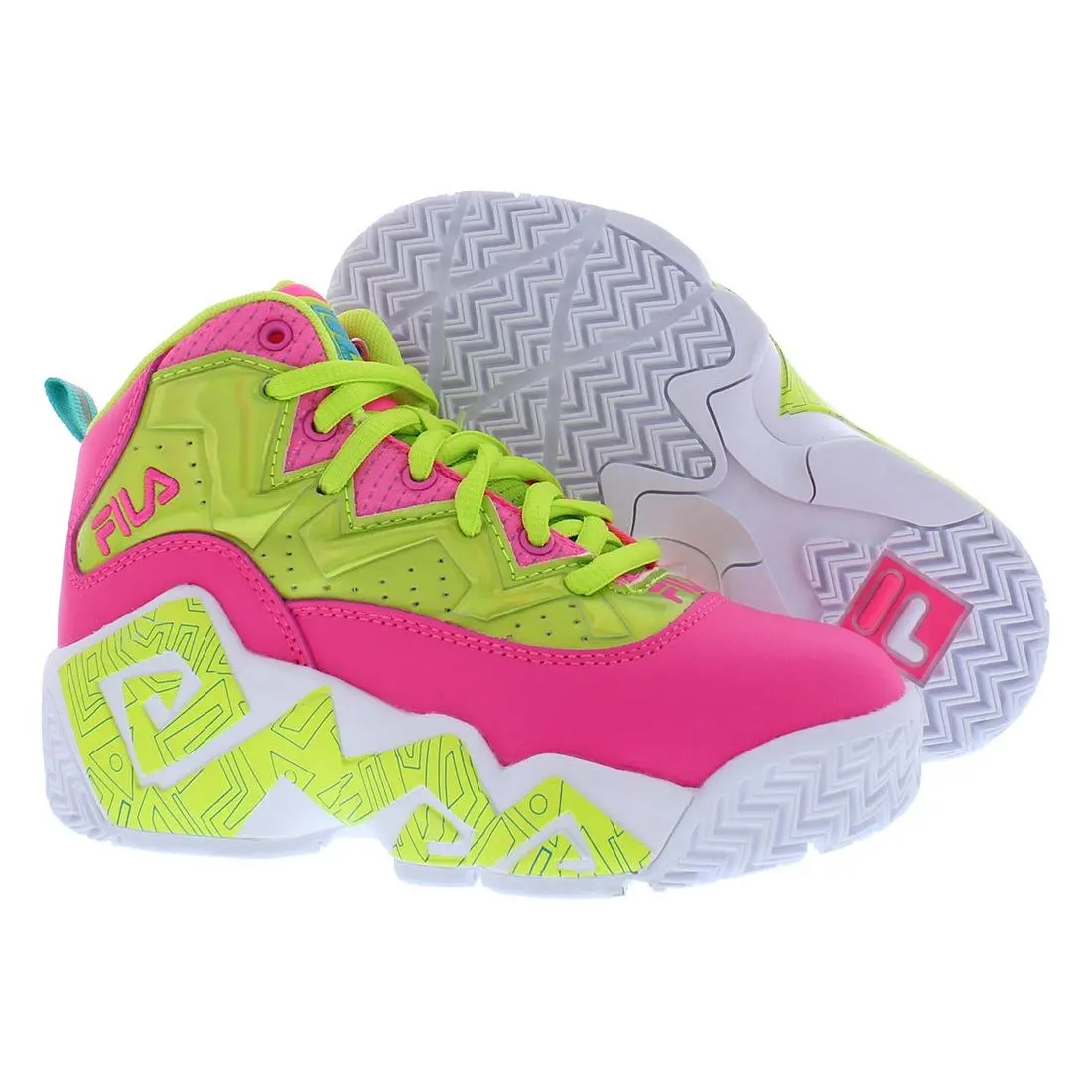 Fila shoes - 3BM01728665 - 3BM01728665 - Pink/Yellow, Main: Pink 4