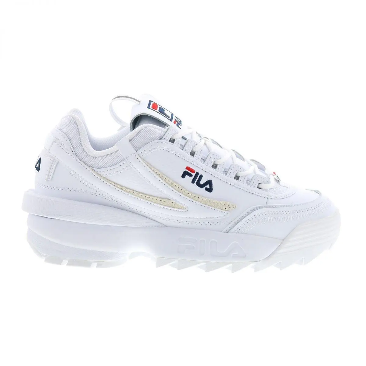 Fila shoes - WHITE/FILA NAVY/FILA RED 0