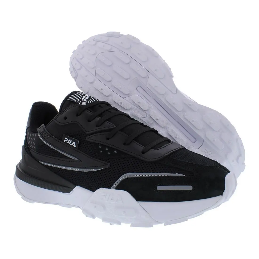 Fila shoes - Black/White, Main: Black 4