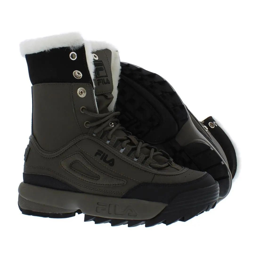 Fila Disruptor Shearling Womens Shoes
