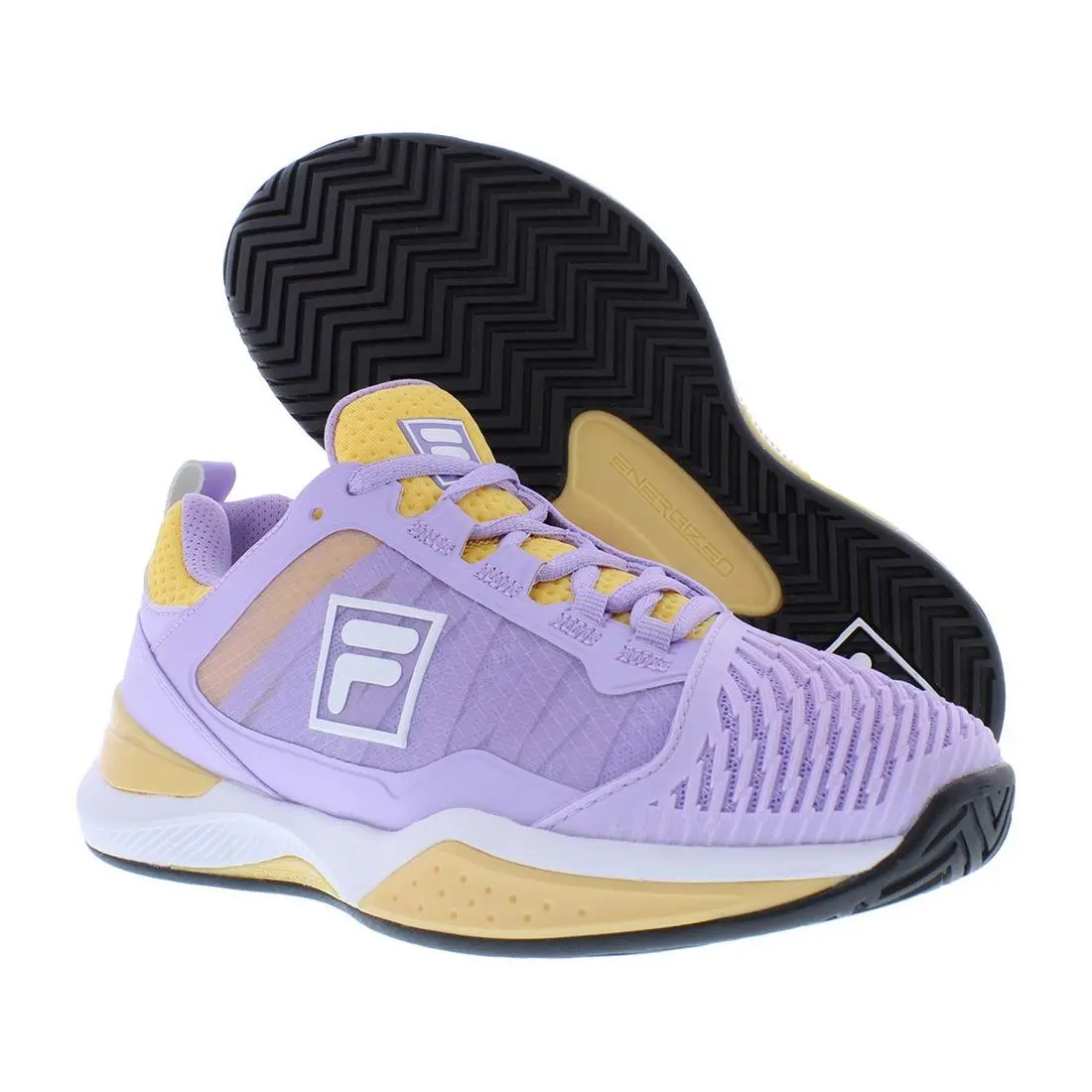 Fila shoes - Purple/Yellow, Main: Purple 4