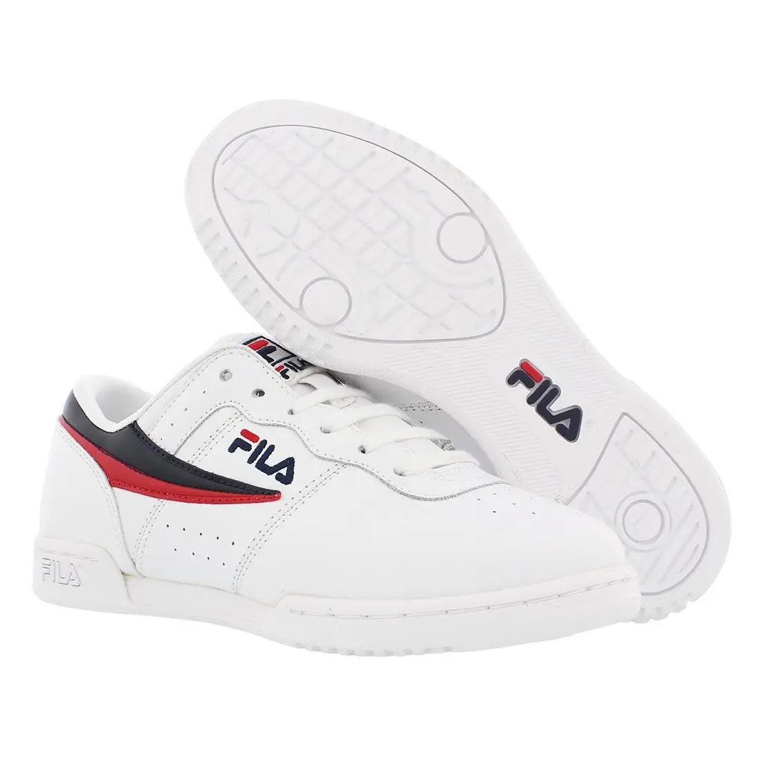 Fila shoes - 5VF80165150 - 5VF80165150 - White/Navy/Red, Main: White 4