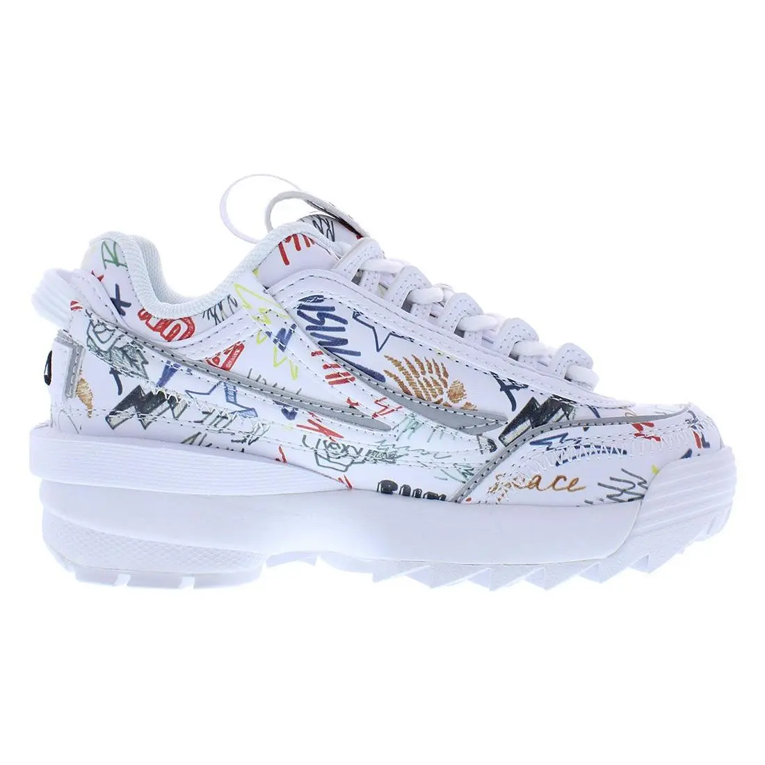 Fila shoes - 3XM01562992 - 3XM01562992 - White/Multicolored, Main: White 1