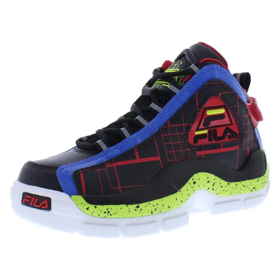 Fila shoes - 3BM01756027 - 3BM01756027 - Black/Red/Lime, Main: Black 0