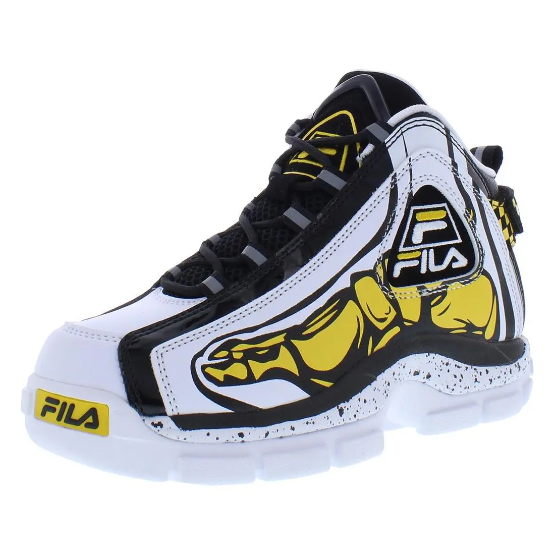 Fila shoes - 3BM01893115 - 3BM01893115 - White/Yellow/Black, Main: White 5