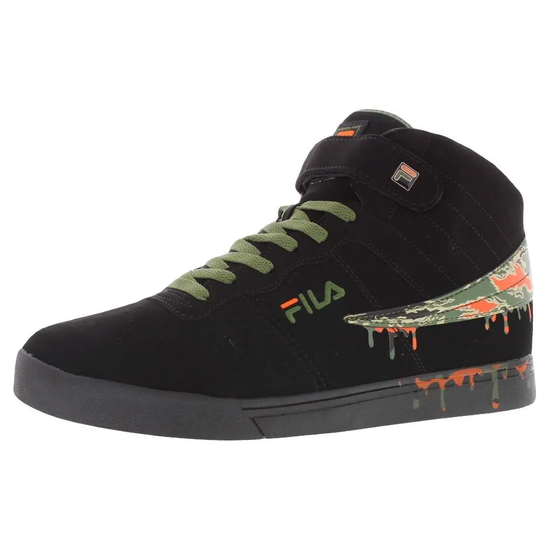 Fila shoes - Black/Green/Orange, Main: Black (UPC: 791271062490) 0