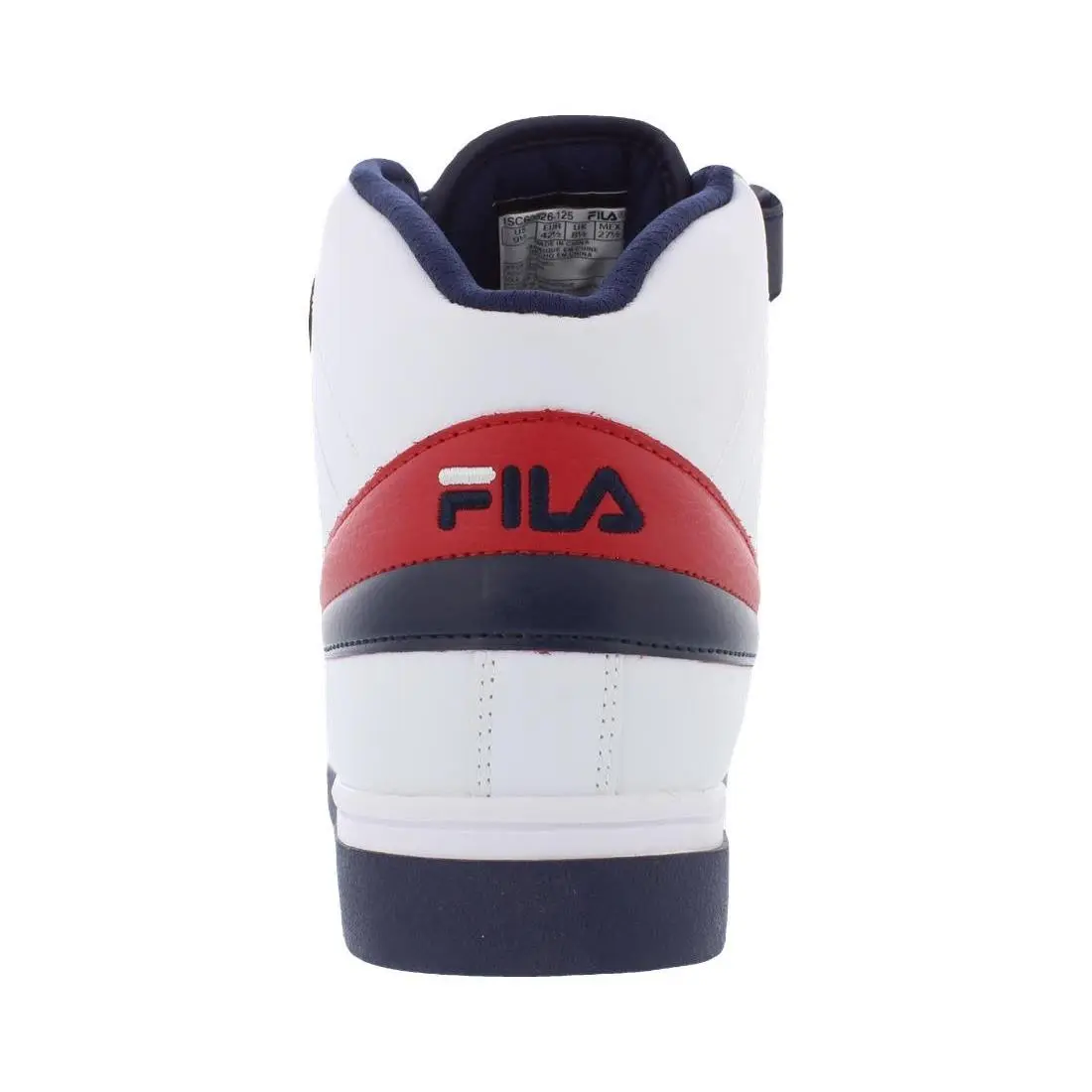Fila shoes - White/Fila Navy/Fila Red, Main: White (UPC: 791271513473) 2