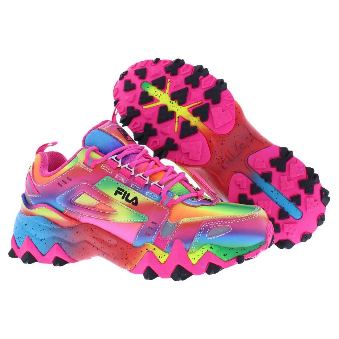 Fila Oakmont TR Womens Shoes Size 6.5 Color: Pink/tie Dye