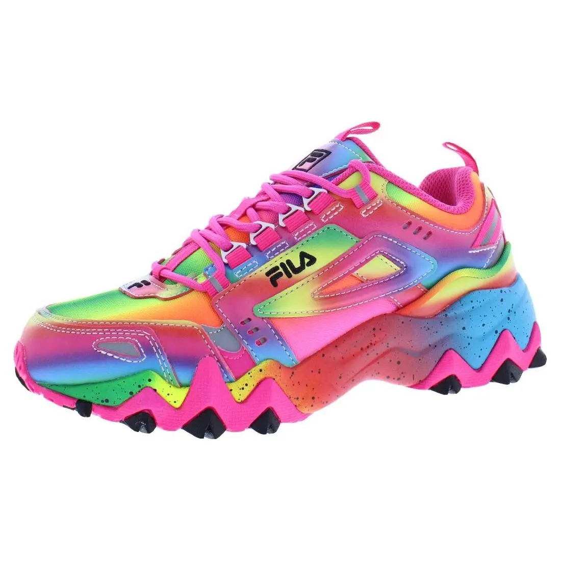 Fila shoes - Pink/Tie Dye, Main: Multi-Colored (UPC: 791272463357) 0