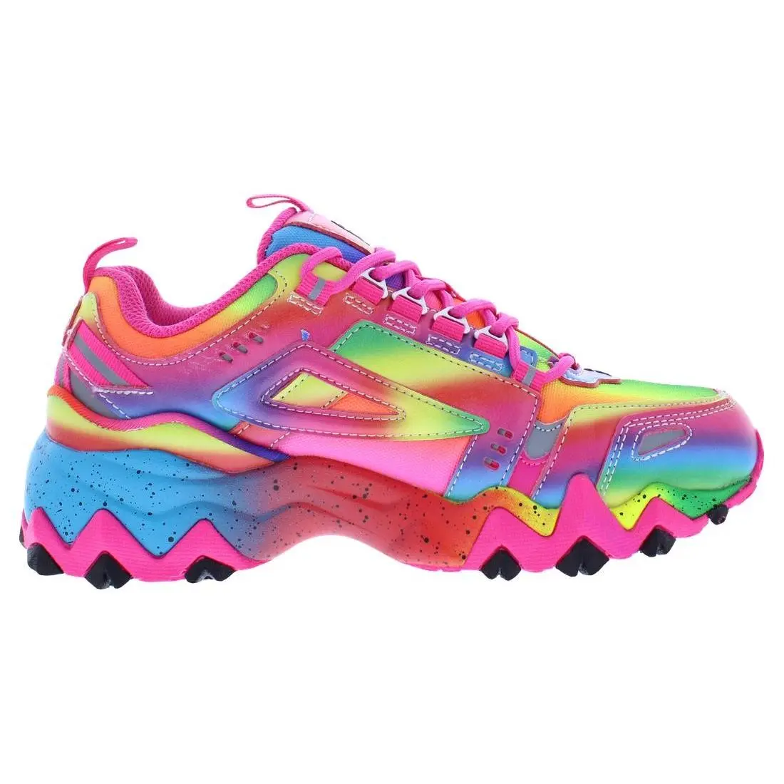 Fila shoes - Pink/Tie Dye, Main: Multi-Colored (UPC: 791272463357) 1