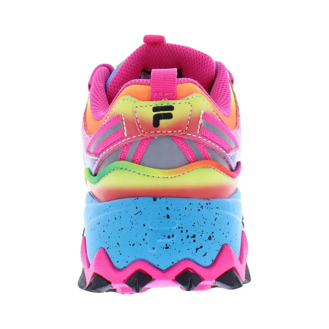 Fila shoes - Pink/Tie Dye, Main: Multi-Colored (UPC: 791272463357) 2