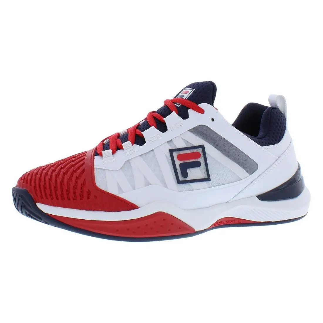 Fila shoes - Red/White/Navy, Main: Red (UPC: 633641035621) 0