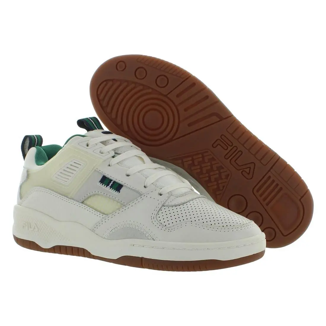 Fila Corda Lux Womens Shoes Size 8 Color: Cream/green