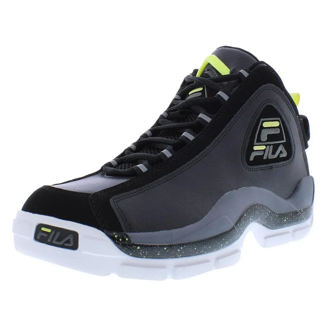 Fila shoes - Black/Sunny Lime/Castlerock, Main: Black (UPC: 791272473356) 0
