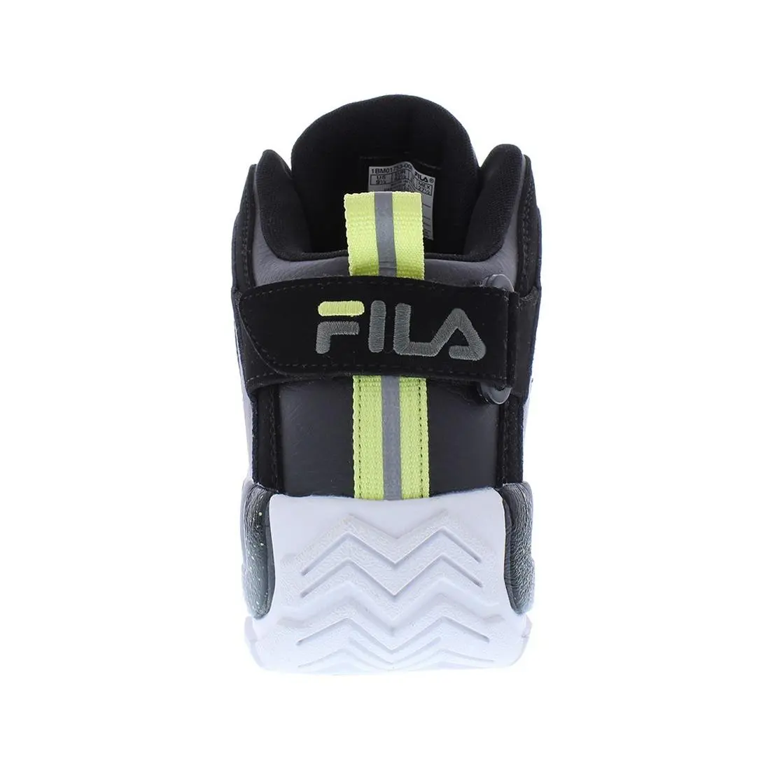 Fila shoes - Black/Sunny Lime/Castlerock, Main: Black (UPC: 791272473356) 2
