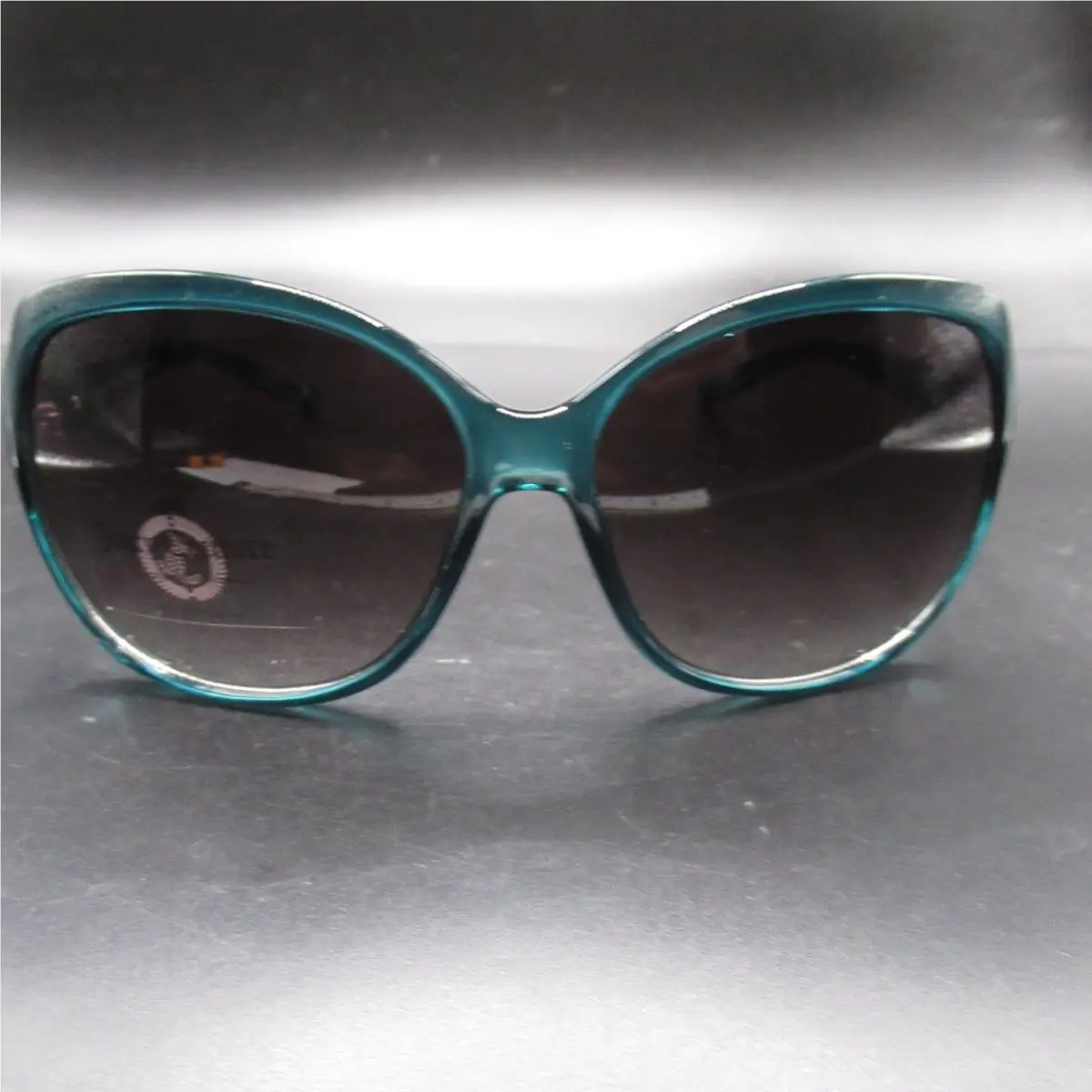 Juicy Couture WJC61SG29S1 Teal Cat Eye Sunglasses Women`s Gradient Frames