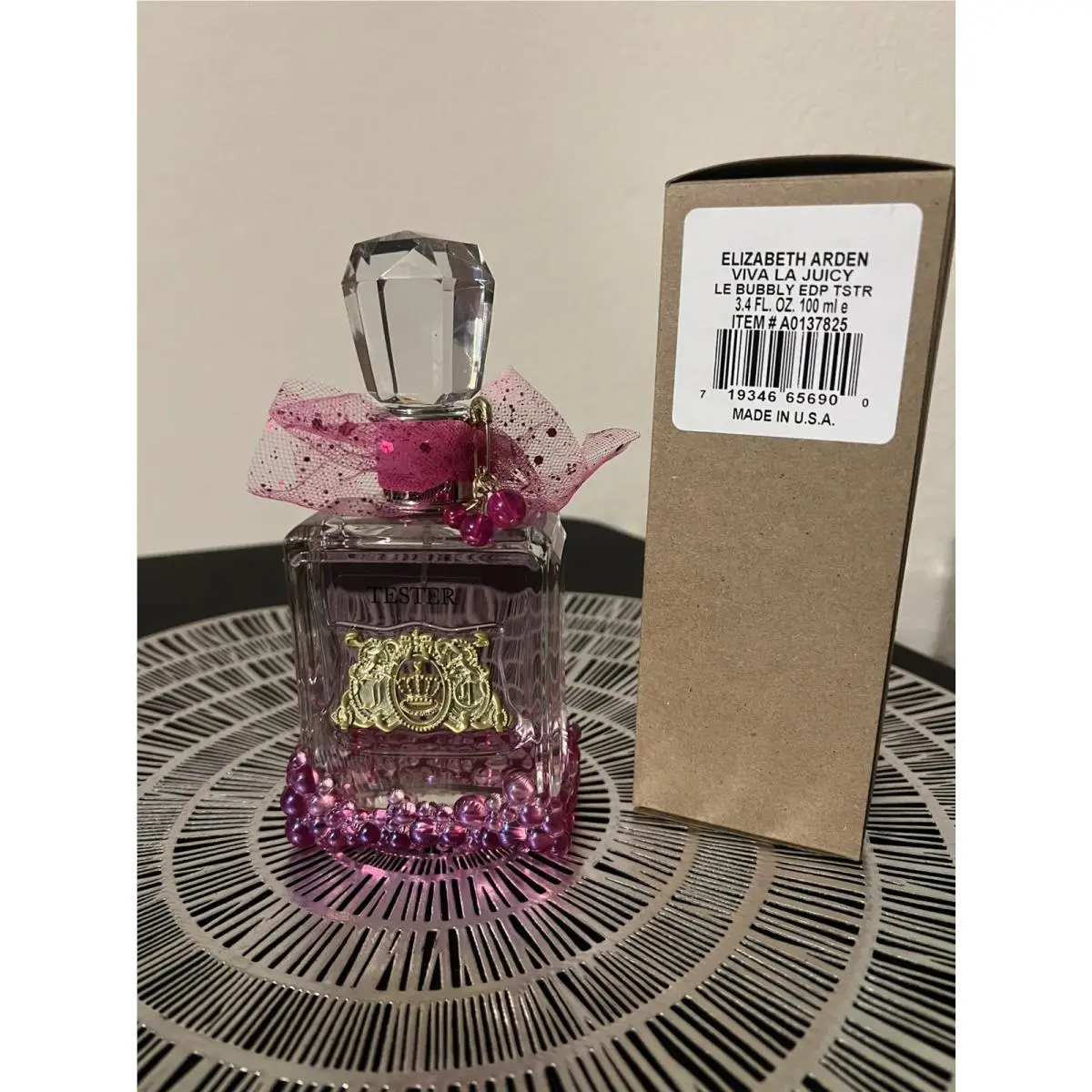 Elizabeth Arden/juicy Couture Viva La Juicy Le Bubbly Edp 100 mL Women`s Tester