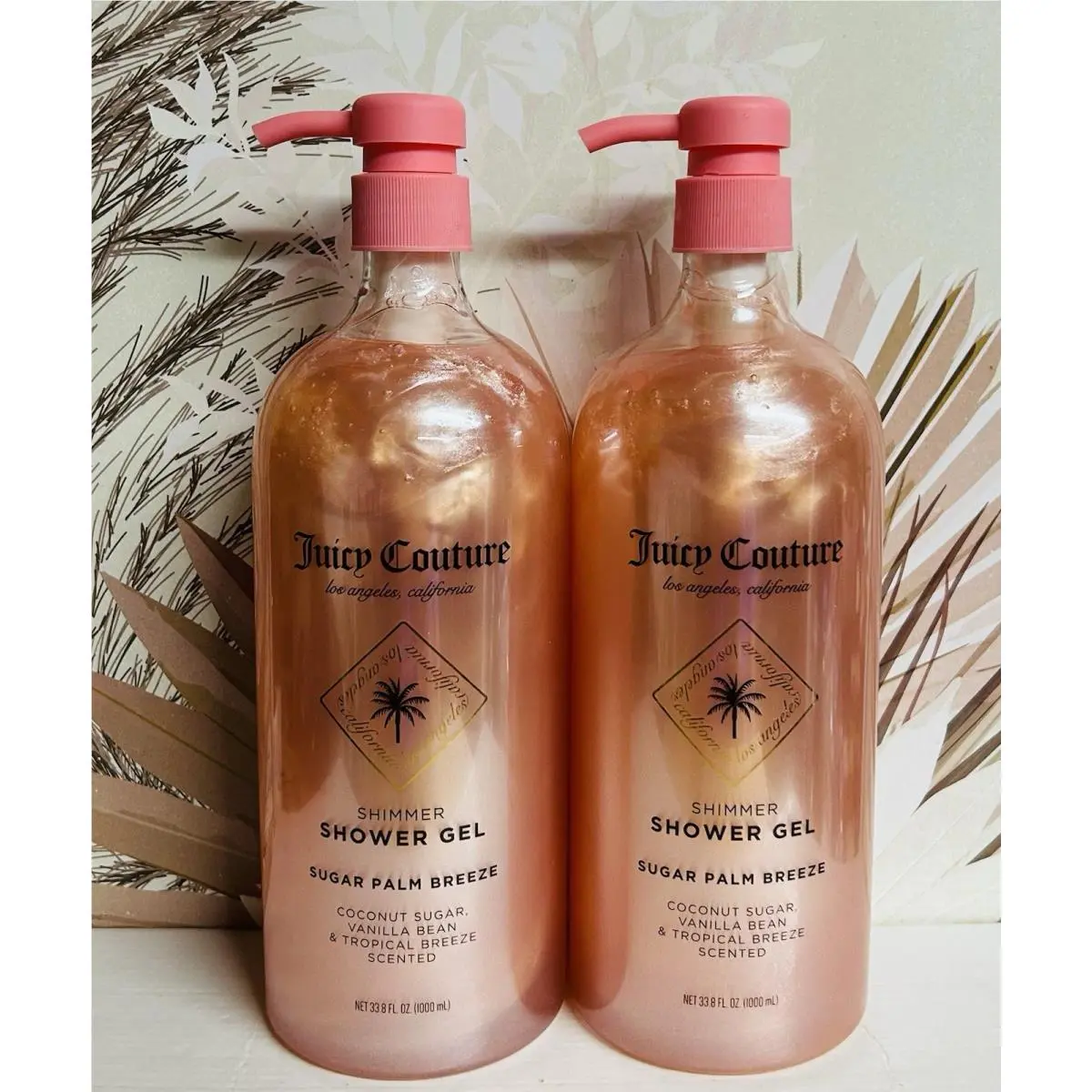 2-Pack Juice Couture Sugar Plum Breeze Shimmer Shower Gel 33.8 fl oz